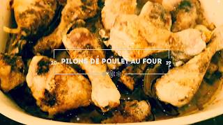 Pilons de poulet au four trop facile ☆ [upl. by Wilsey]