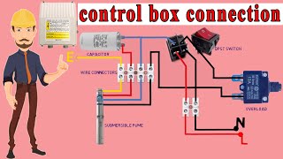 Submersible Motor Control Box Connection [upl. by Rolyt]