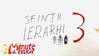 3 minute de religie Sfinții Trei Ierarhi 13 07 2020 [upl. by Annawyt]