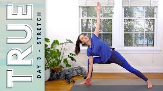 TRUE  Day 3  STRETCH  Yoga With Adriene [upl. by Ahsurej]