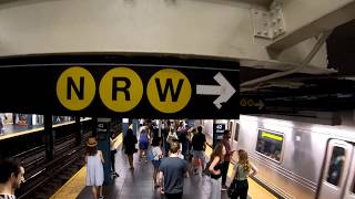 ⁴ᴷ The Busiest NYC Subway Station Times Square–42nd StreetPort Authority Bus Terminal [upl. by Yoccm]