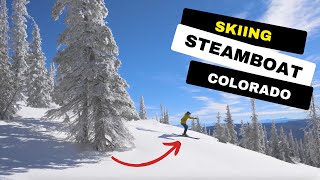 Skiing Steamboat Springs Colorado [upl. by Dole]