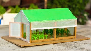 Science Projects  Green House Working Model [upl. by Aryajay]