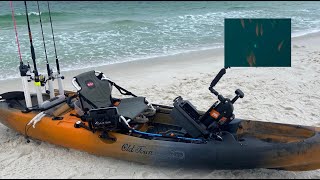 How to Kayak Fish the Navarre Beach Reef Formation [upl. by Ynnoj533]