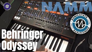 NAMM 2019 Behringer Odyssey No Talking [upl. by Araminta285]