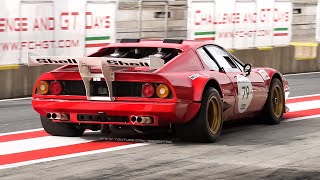 1980 Ferrari 512 BB Competizione Flat12 Engine Sound  OnBoard at Red Bull Ring [upl. by Ojyram]