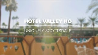 A Look At The Hotel Valley Ho in Old Town Scottsdale  Uniquely Scottsdale [upl. by Yelrihs280]