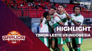 HIGHLIGHT FIFA MATCHDAY TIMORLESTE VS INDONESIA DI BALI  TIMNAS SENIOR [upl. by Stephannie]