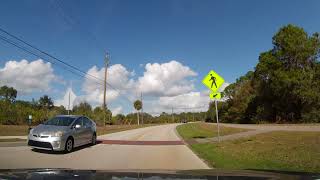 Driving through Rotonda West Florida [upl. by Rett]