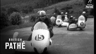 Motorcycle amp Sidecar Race 1960 [upl. by Azmah]