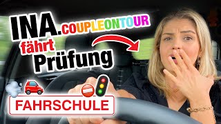 Praktische Führerscheinprüfung mit Ina 🌈 COUPLEONTOUR  Fischer Academy [upl. by Harrison674]