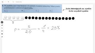 IX Statystyka i prawdopodobieństwo  zadania część I klasa 8 [upl. by Vallo]