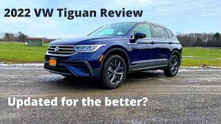 2022 Volkswagen Tiguan SE 4motion Review [upl. by Eillime]