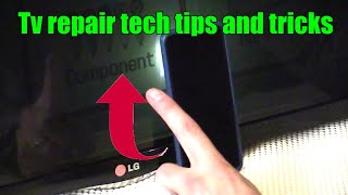 3 Ways to Troubleshoot LED LCD TV with a Black Screen TV repair part 1 [upl. by Einor]