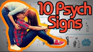 10 Psychological Signs a Girl Likes you  How to tell if she’s attracted [upl. by Chari]