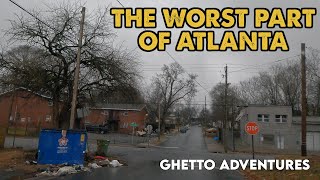 I Snuck Into The WORST Neighborhood in Atlanta Georgia [upl. by Alrats]