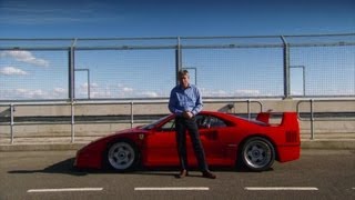 SUPERCAR FERRARI F40  Fifth Gear [upl. by Amelita]