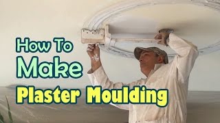 How to Make Plaster Moulding for your Dining Room [upl. by Bettina579]