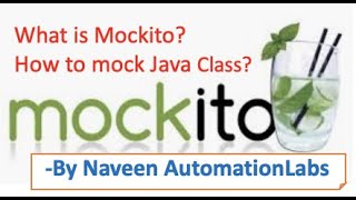 What is Mockito Framework  Mock your class with MockitoJunit Framework [upl. by Four]