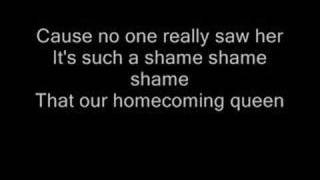 Hinder Homecoming Queen Lyrics [upl. by Ornstead]