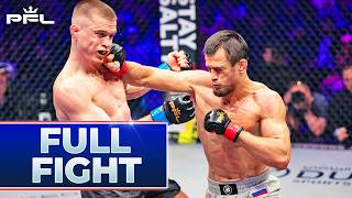 FIGHT OF THE YEAR CONTENDER 🤯  Usman Nurmagomedov v Paul Hughes  Full Fight  PFL Road to Dubai [upl. by Aelam]