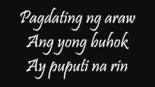 kahit maputi na ang buhok ko w lyrics [upl. by Smart]