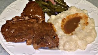 HOW TO MAKE SMOTHERED RIB EYE STEAKSRIB EYE STEAKS [upl. by Belldas]