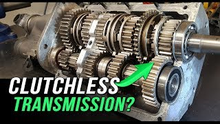 How a clutchless racing transmission works [upl. by Bud]