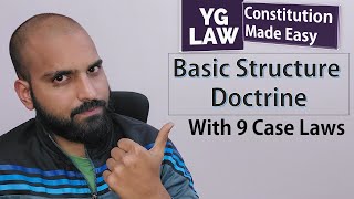 Basic Structure Doctrine  Constitution of India [upl. by Byrle157]