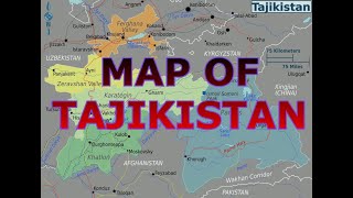 MAP OF TAJIKISTAN [upl. by Aixela25]