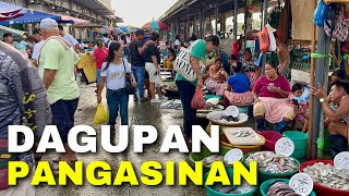 DAGUPAN FishSeafood Market and Downtown Walking Tour This December  Pangasinan Philippines [upl. by Eneleuqcaj501]