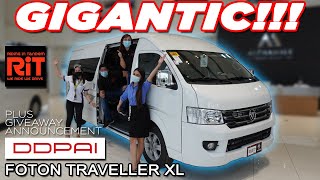 Foton Traveller XL  Budget Van  19 seater [upl. by Nairoc]