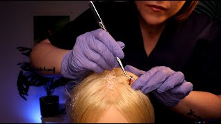 ASMR Scalp Check Lice Removal amp Treatment Satisfyingly GOOD [upl. by Flower]