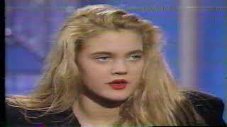 1990 Drew Barrymore interviews Oprah and Arsenio Hall [upl. by Varini905]