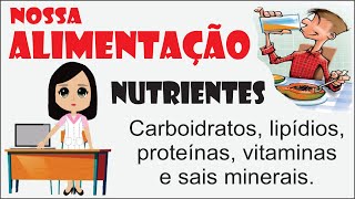 Nossa Alimentação  Nutrientes [upl. by Rap]