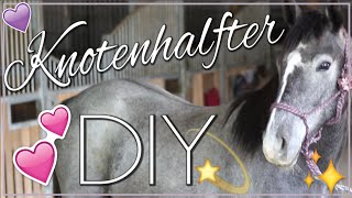 DIY KNOTENHALFTER ✮ Tutorial ♥ Anita Girlietainment [upl. by Nainatrad]