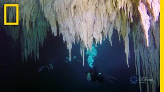 Explore the Worlds Largest Underwater Cave  National Geographic [upl. by Ocirne157]