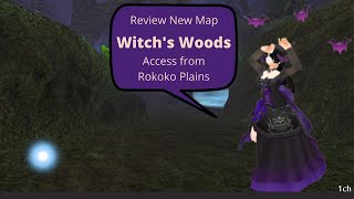 Toram Online Review New Map Witchs Woods Monsters Items and Materials  Toram New Map [upl. by Rubel]