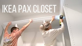 IKEA PAX Closet  Home With Stefani [upl. by Ano664]