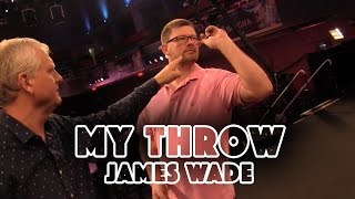 HOW TO PLAY DARTS  We look at James Wade in another My Throw [upl. by Ineslta32]