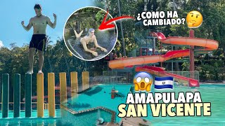 VISITAMOS AMAPULAPA 😱🧜🏻‍♀️ El legendario TURICENTRO de SAN VICENTE [upl. by Bohannon]