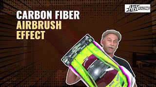 Airbrushing  Carbon Fiber Effect Painting Tutorial  askHearns [upl. by Drus]