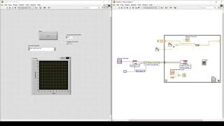 NIDAQmx multichannel data acquisition LabVIEW program [upl. by Nyram]