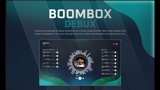 FIVEM Boombox Script DebuX [upl. by Igiul603]