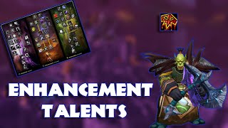 TBC CLASSIC ENHANCEMENT SHAMAN TALENT GUIDE [upl. by Lysander]