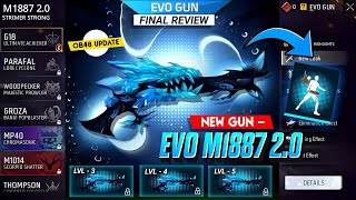 New Evo M1887 20 Skin Free Fire 💥 l Free Fire New Event l Ff New Event l OB48 Update Free Fire [upl. by Fital]