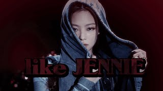 JENNIE  like JENNIE Official Lyric Video [upl. by Jilleen]