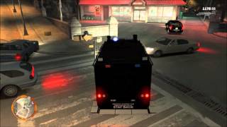 GTA IV RCMP Clan  Emergency Response Team ERTSWAT Escaped Convicts Call [upl. by Lechner]