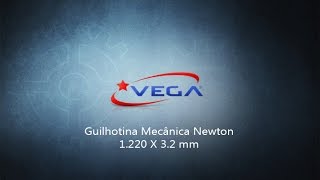 Guilhotina Mecânica Newton 1 220 X 3 2 mm [upl. by Yerfej53]