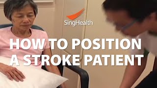 How To Position A Stroke Patient [upl. by Allimac25]